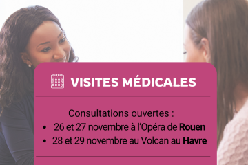 Visites médicales à Rouen et au Havre